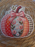 Floral pumpkin(138)