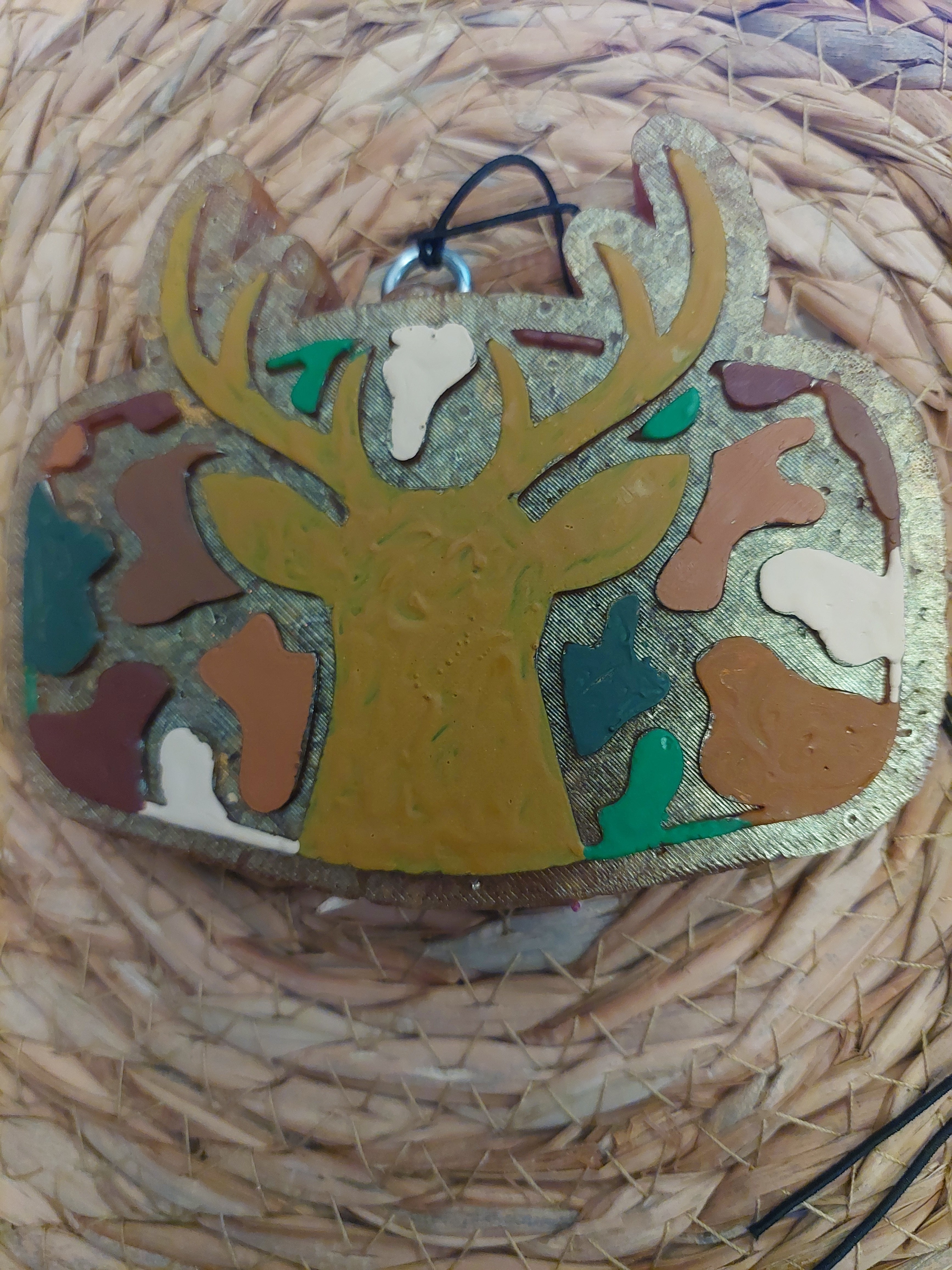 Camo Deer buckle (79)