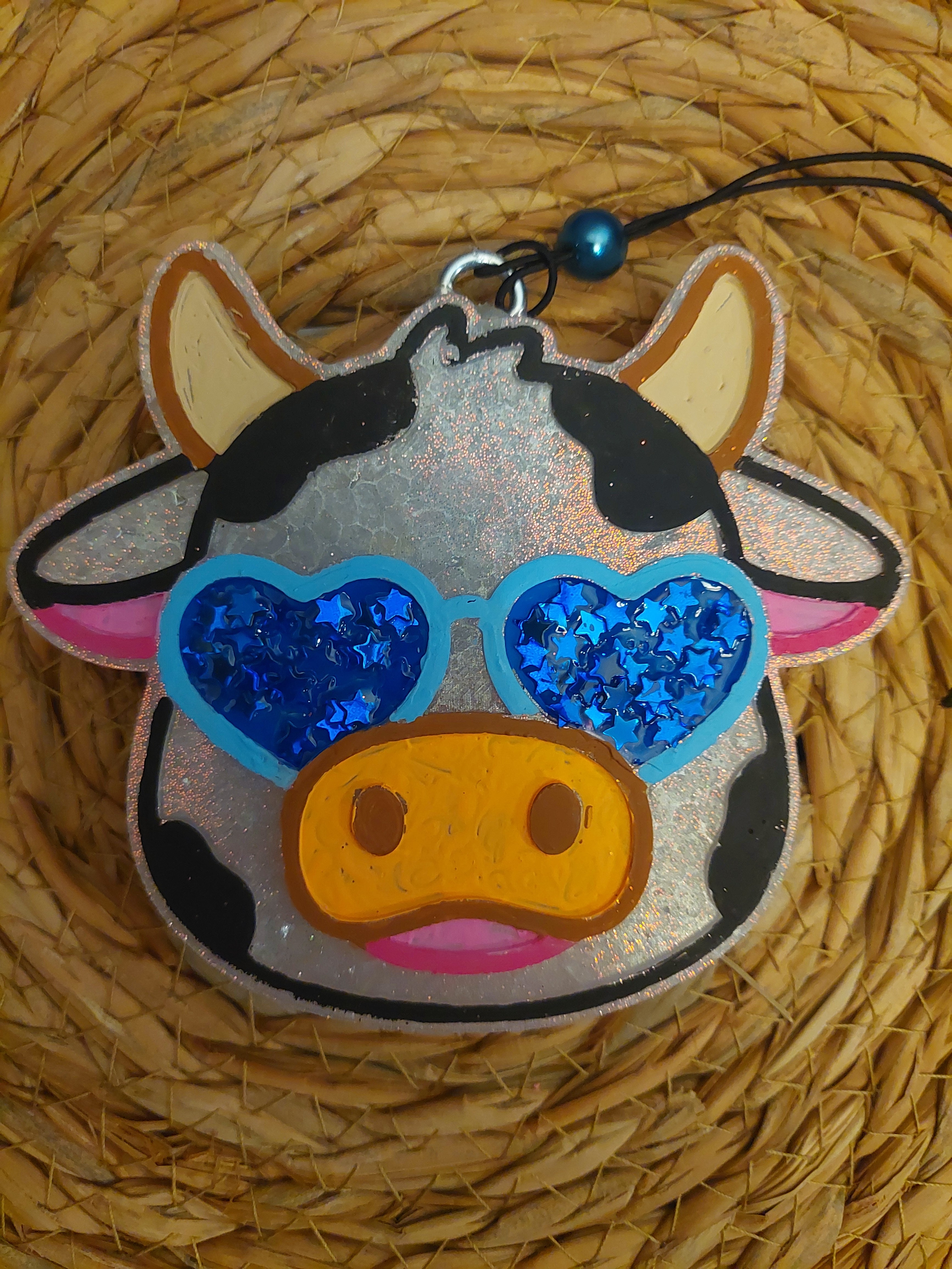 Glasses cow/blue (56)