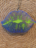 Black & green lips(32)