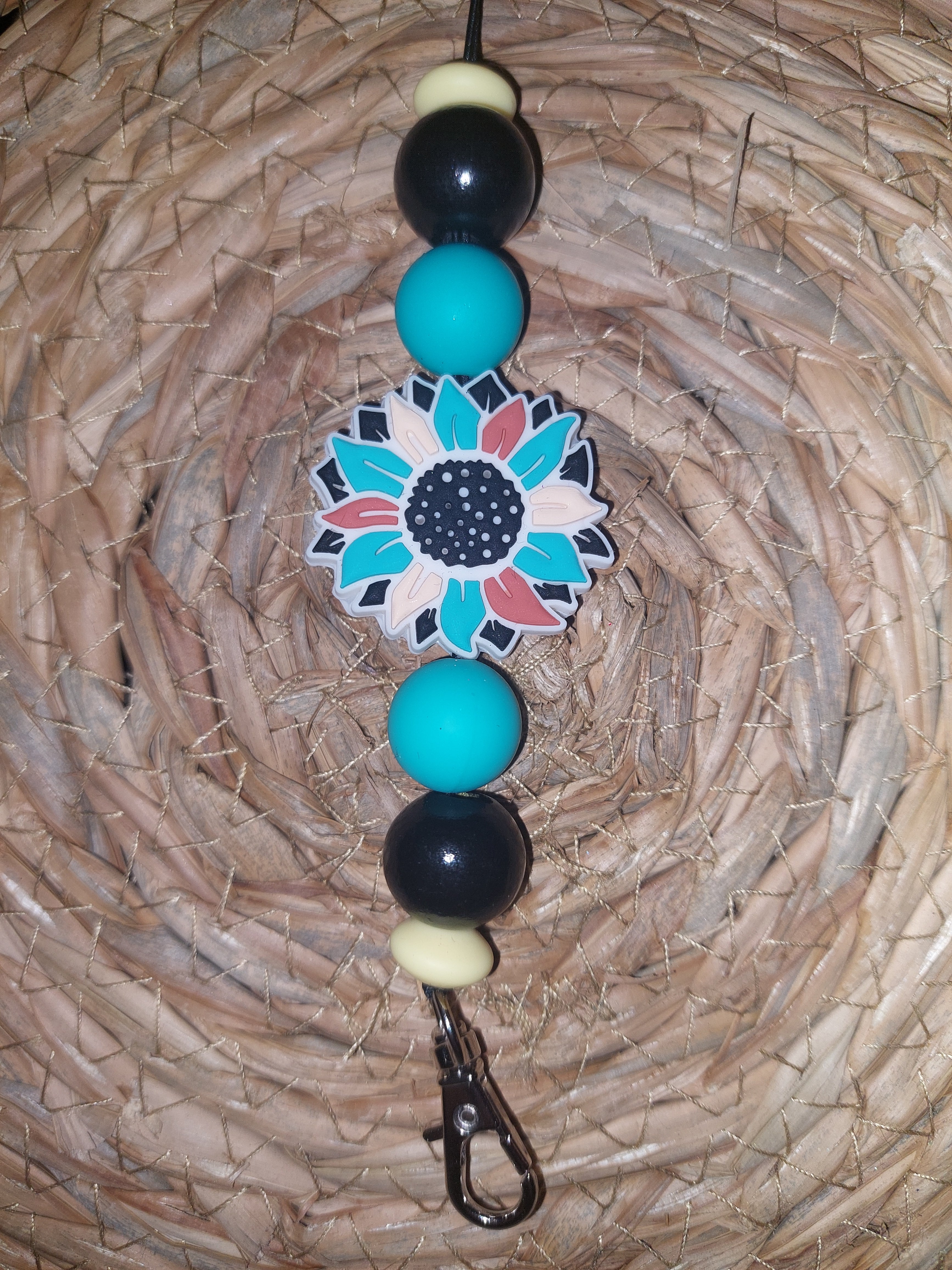 Blue sunflower hanger (1193)